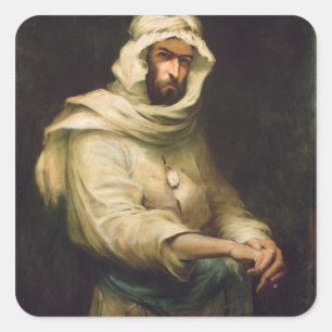 Adesivo Quadrado Pierre Savorgnan de Brazza 1886