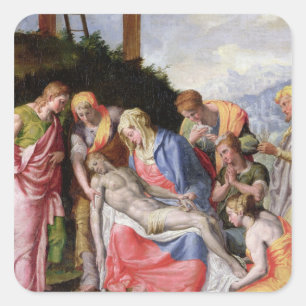Adesivo Quadrado Pieta