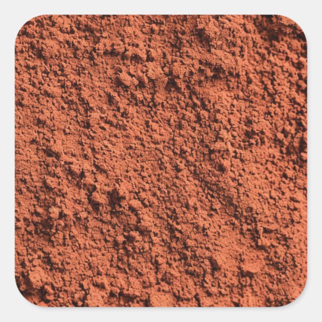 Adesivo Quadrado Pimenta caiena (Frente)