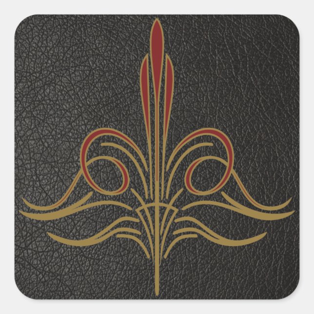 Adesivo Quadrado Pinstripe (Frente)