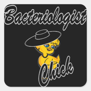 Adesivo Quadrado Pintinho #4 do Bacteriologist