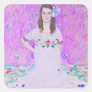 Adesivo Quadrado Pintura Mäda Primavesi de Gustav Klimt