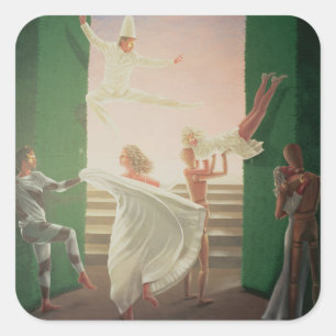 Adesivo Quadrado Pinturas murais da casa de Berkley - 3