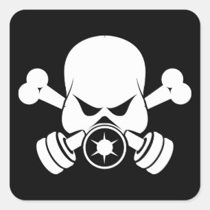 Adesivo Quadrado Pirata Urbana