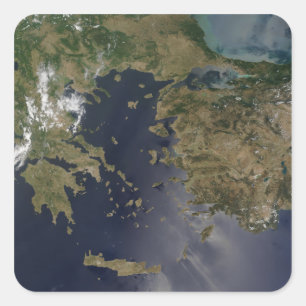 Adesivo Quadrado Piscina e Turquia