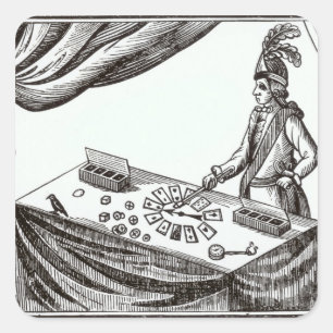Adesivo Quadrado Pista, Conjurer