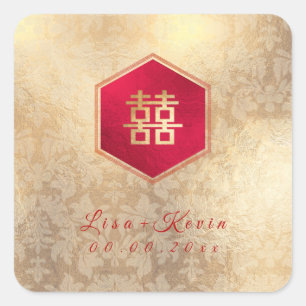 Adesivo Quadrado PixDezines Honeycomb Chinês