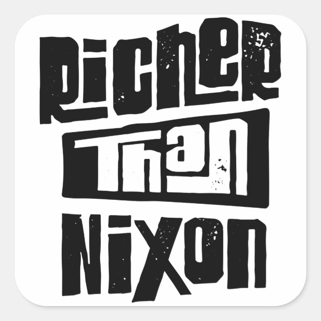 Adesivo Quadrado Planilha RTN Sticker (Frente)