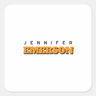 Adesivo Quadrado Planta moderna minimalista profissional