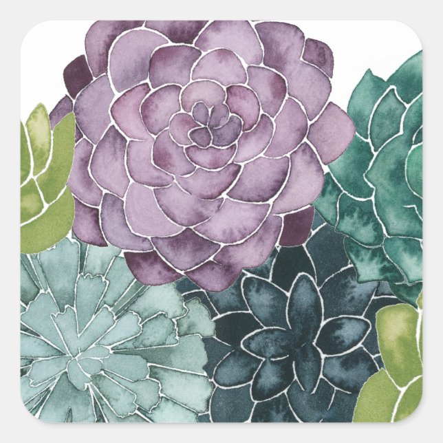 Adesivo Quadrado Plantação Felicidade | Cultivar o Amor (Frente)