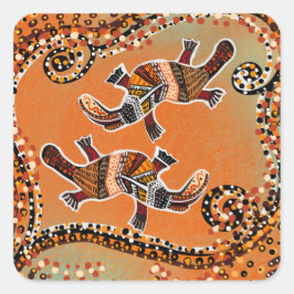 ADESIVO QUADRADO PLATAPUS ART