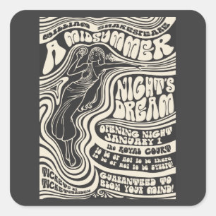 Adesivo Quadrado Plenos Verões do amor