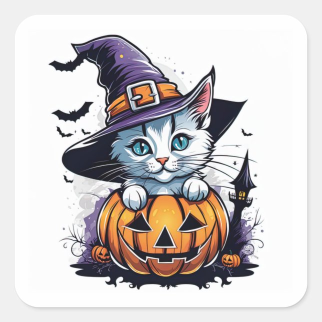 Adesivo Quadrado Poção de Cuteness (Frente)