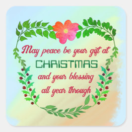 ADESIVO QUADRADO PODE SER O SEU PRESENTE NO NATAL