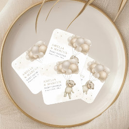 Adesivo Quadrado Podemos Esperar O Teddy Ter O Chá Neutro