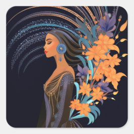 ADESIVO QUADRADO PODER DA BELEZA #5