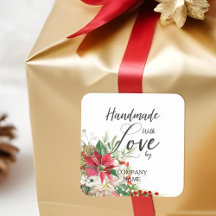 Poinsettias Buquê Whimsical Handmade with Love