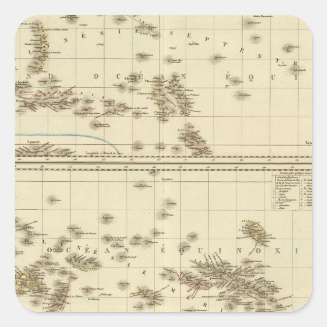 Adesivo Quadrado Polinésia 3 (Frente)