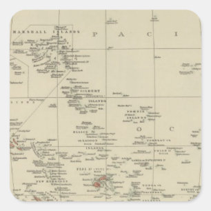 Adesivo Quadrado Polinésia 5
