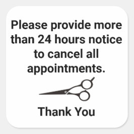 Adesivo Quadrado Política de cancelamento