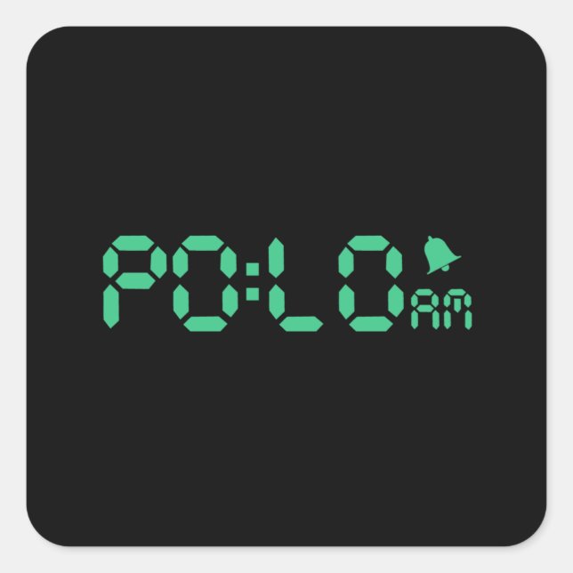 Adesivo Quadrado Polo (Frente)