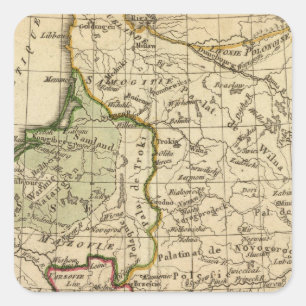 Adesivo Quadrado Polônia