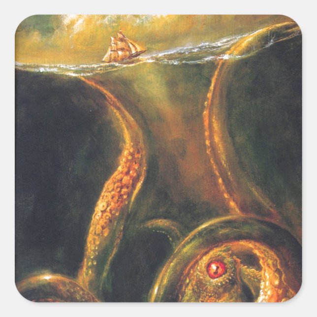 Adesivo Quadrado Polvo Monster (Frente)