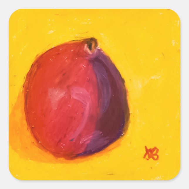 Adesivo Quadrado Pomegranate (Frente)