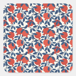 Adesivo Quadrado Pomegranato