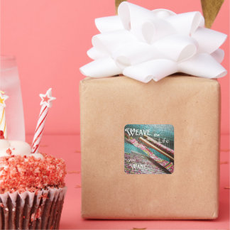 Adesivo Quadrado Ponha A Vida Que Você Quer