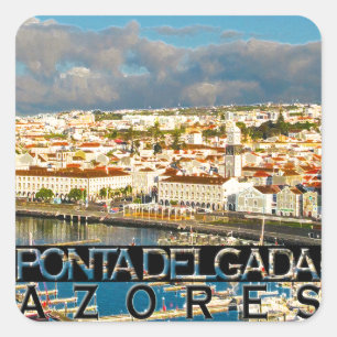 Adesivo Quadrado Ponta Delgada