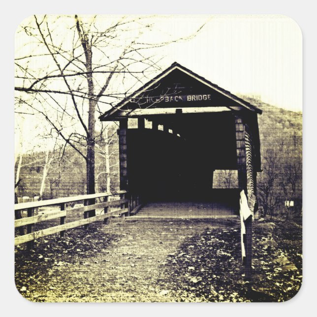 Adesivo Quadrado Ponte coberta (Frente)