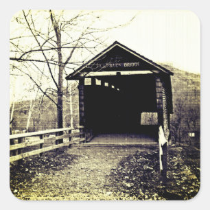 Adesivo Quadrado Ponte coberta