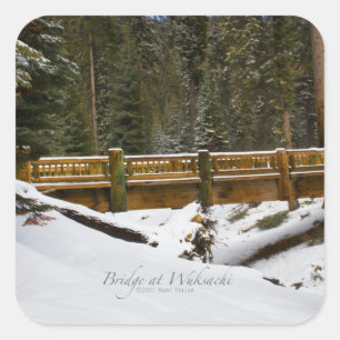 Adesivo Quadrado Ponte em Wuksachi