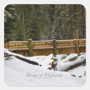 Adesivo Quadrado Ponte em Wuksachi