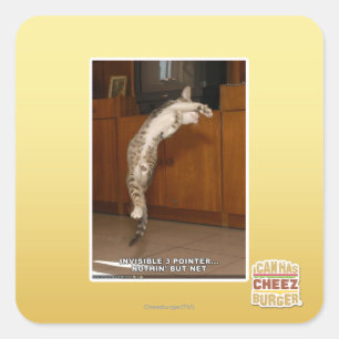 Adesivo Quadrado Ponteiro 3 invisível