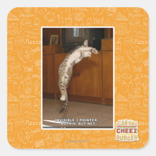 Adesivo Quadrado Ponteiro 3 invisível