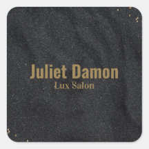 Pontos de ouro de carvão negro