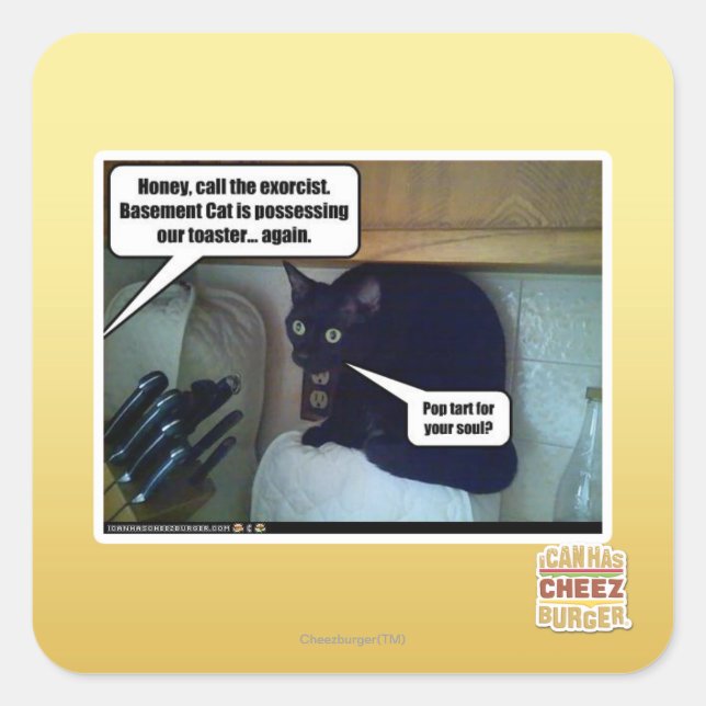 Adesivo Quadrado Pop para sua alma? (Frente)