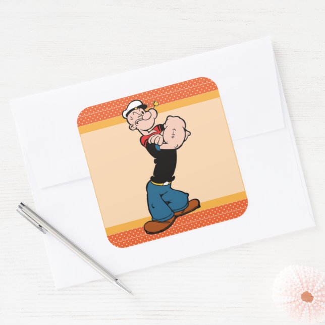 Adesivo Quadrado Popeye Sticker (Envelope)