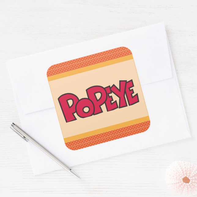 Adesivo Quadrado Popeye Sticker (Envelope)