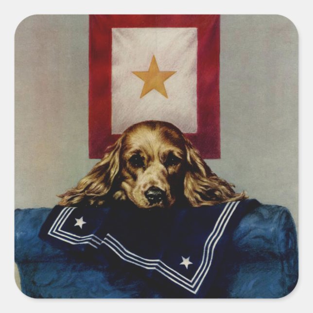 Adesivo Quadrado Porque Alguém Falou (Frente)