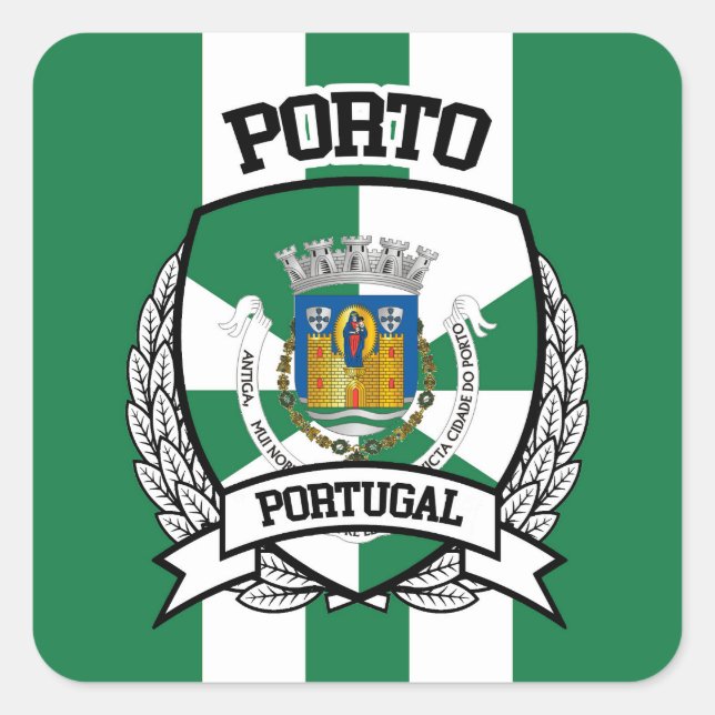 Adesivo Quadrado Porto (Frente)