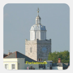 Adesivo Quadrado Portsmouth - Inglaterra