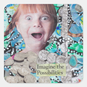 Adesivo Quadrado Possibilidades