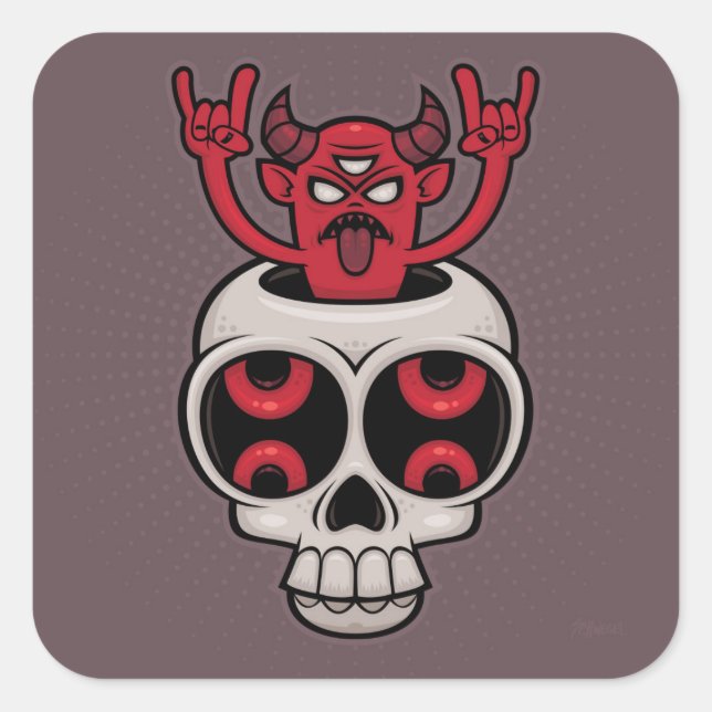 Adesivo Quadrado Possível (Frente)