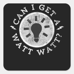 Adesivo Quadrado Posso pegar um Engenheiro elétrico de amantes engr