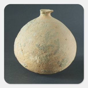 Adesivo Quadrado Pote do Terracotta, Kalibangan, 2300-1750 BC