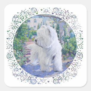 Adesivo Quadrado Potência Springtime