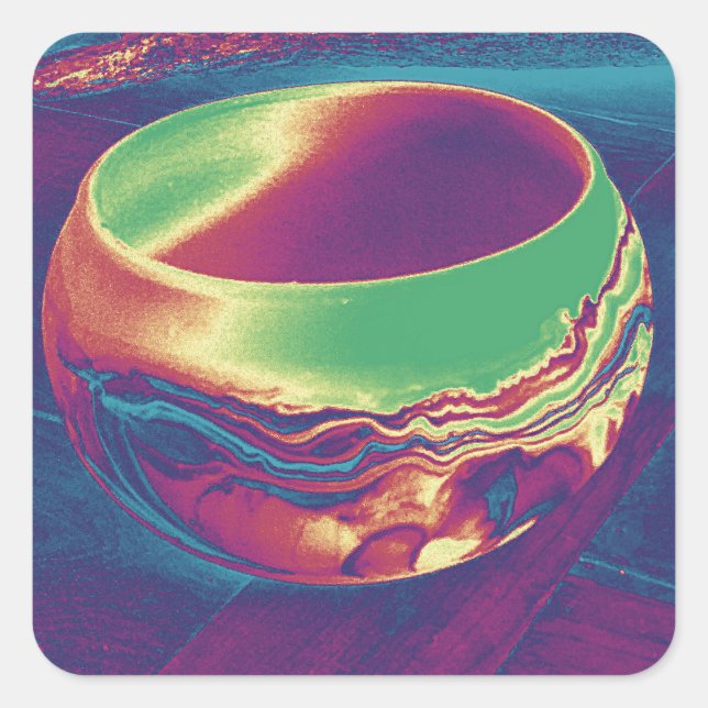 Adesivo Quadrado Potência sudoeste (Frente)